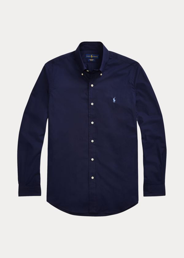 Polo Ralph Lauren Poplin Skjorter Herre Danmark (OFNLQ7163)